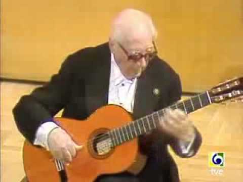 Andres Segovia : Prelude 1 Villa-Lobos ( 1986 )