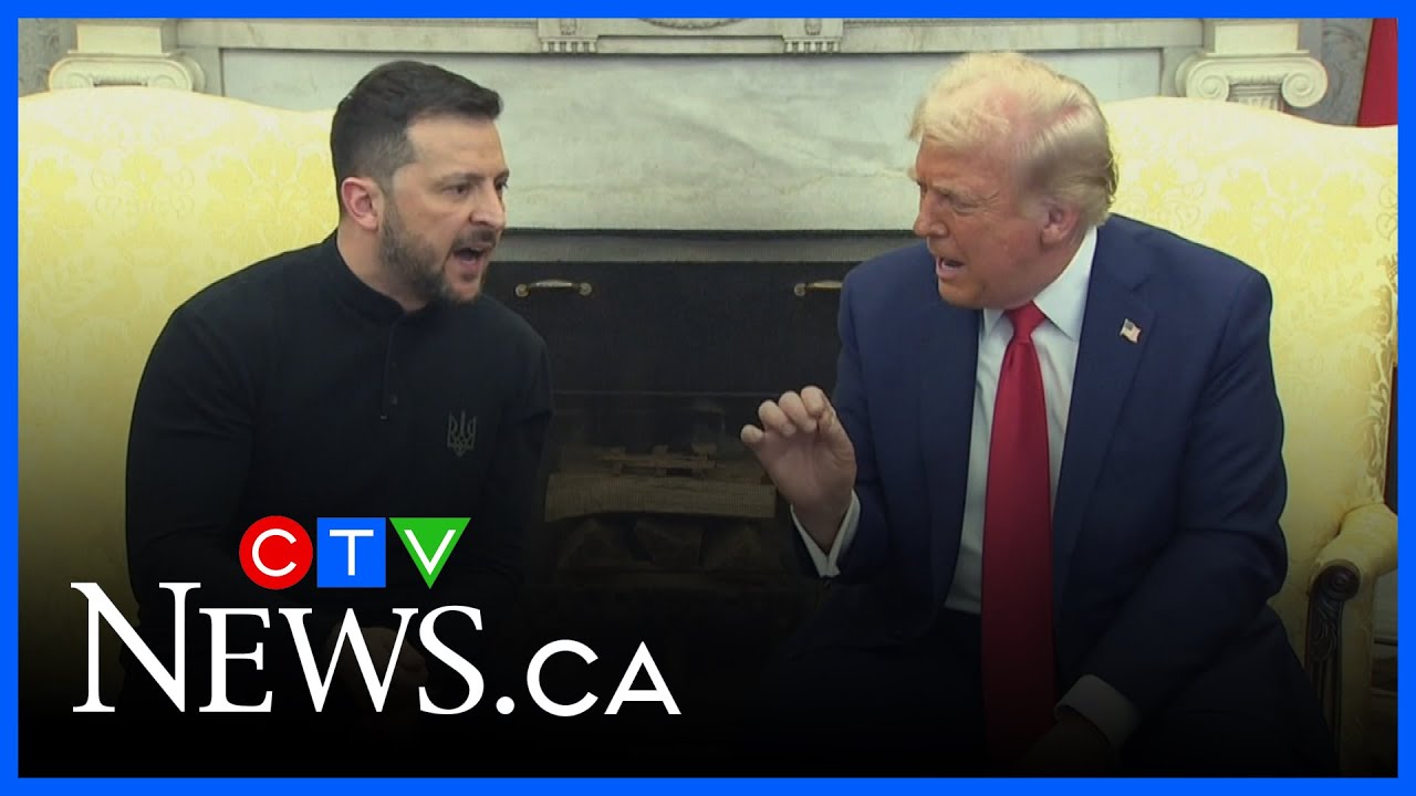 Edmontonians shocked by Trump-Zelenskyy news conference