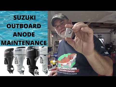 Suzuki Outboard motor's HIDDEN anodes