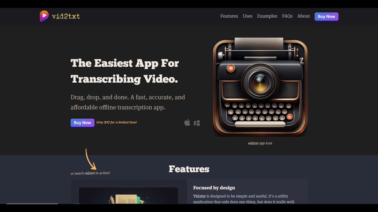 Vid2txt tutorial