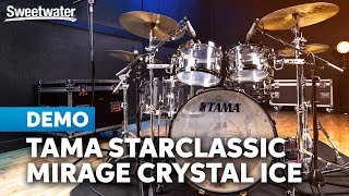Video thumbnail for TAMA 50th-anniversary Starclassic Mirage Crystal Ice Kit: Reissued by Sweetwater