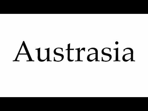 How to Pronounce Austrasia