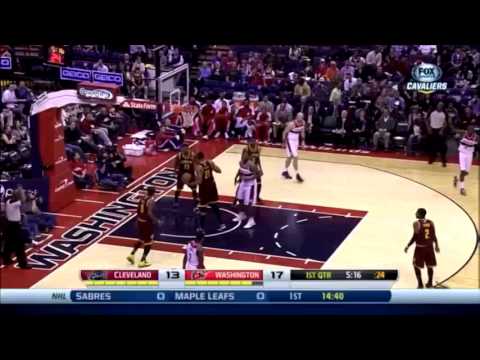 Tristan Thompson highlights vs Wizards - 16.11.13 - 15pnts,12rbs,2st;.2blk