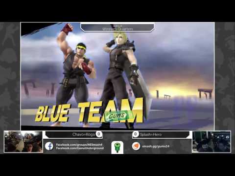 GUMS 14 Doubles (Winner's Quarters) - SplashDamage + Hero vs Kogarasuma + Chavo
