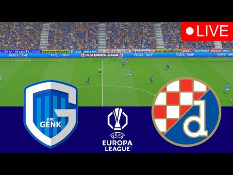 【LIVE】KRC Genk  vs Dinamo Zagreb ~ Scottish CUP  2025/26 | eFootball Simulation Video