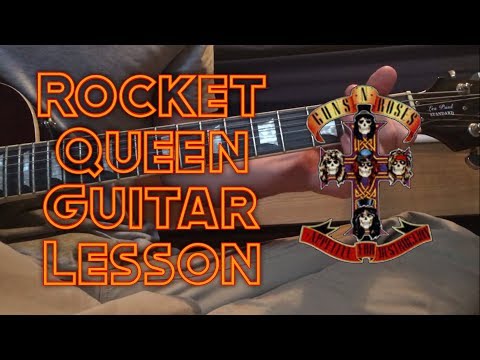 How to play Rocket Queen by Guns N Roses Guitar Lesson
