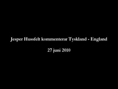 Jesper Hussfelt kommenterar Tyskland - England