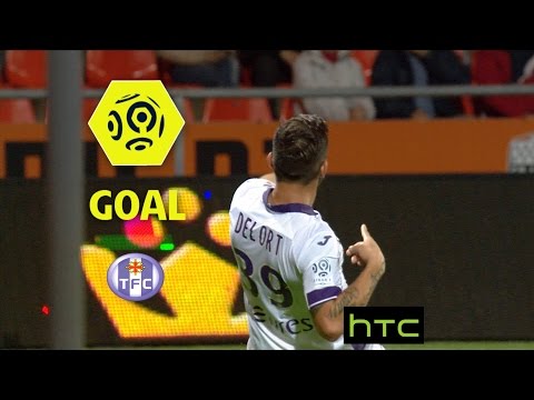 Goal Andy DELORT (24') / FC Lorient - Toulouse FC (1-1)/ 2016-17