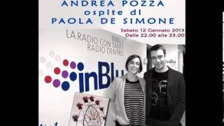 Andrea Pozza intervistato da Paola De Simone per Pubblico e Privato in onda su Radio InBlu