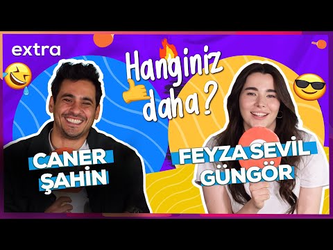 Aldatmak Dizisinin Feyza Sevil Güngör ve Caner Şahin'i ile Challenge | Hanginiz Daha?