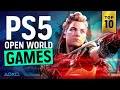 Top 10 Best Open World Games on PS5