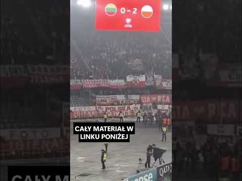 "GDYBYM JESZCZE RAZ.." - kibice i piłkarze Polskiej Reprezentacji po wygranym meczu z Litwą w Kownie