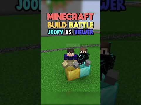 Minecraft Build Battle VERSUS a Random Viewer