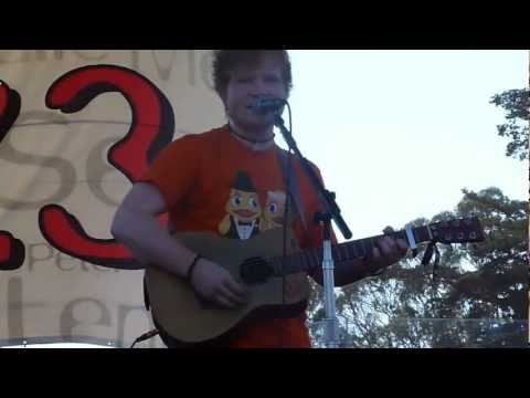 Ed Sheeran - The A Team live @ Now & Zen San Francisco 9/30/12 (HD)