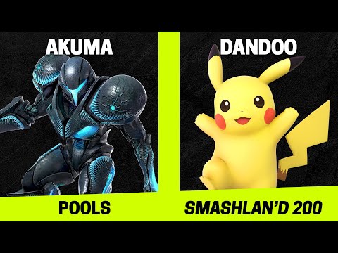 SmashLAN'd 200 Singles Pools - Akuma (Dark Samus) vs Dandoo (Pikachu) - SSBU Tournament