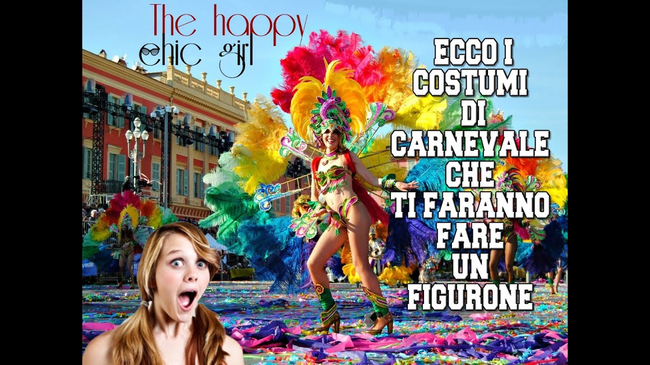 Le idee più divertenti per il tuo costume di carnevale!