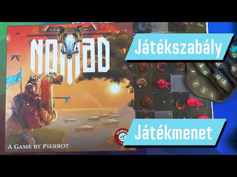 Nomád | Bemutató | Játékszabály | GamePlay - PumiGame