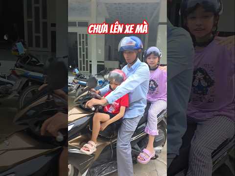 Chưa lên xe mà