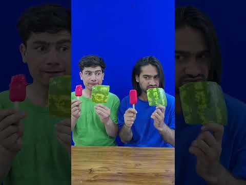 My brother wanted to eat my ice cream 🍉🍦💕