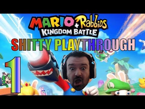SHITTY  DSP GAMING Mario + Rabbids: Kingdom Battle playthrough pt1