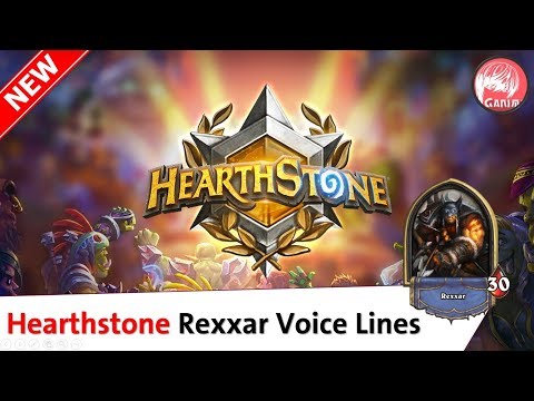 Hearthstone Animation | Hearthstone Rexxar Voice Lines | Hearthstone Tournament
