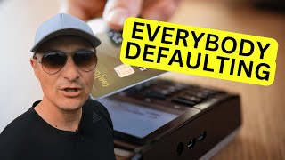 People are HURTING with Credit Card DEFAULTS
