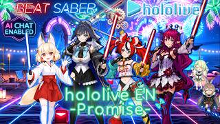 【HoloEN Promise ✖ Beat Saber】Kronii, Bae, IRyS - ULTIMATE SHOWCASE: Summer Track in Beat Saber! 🌊⚔️