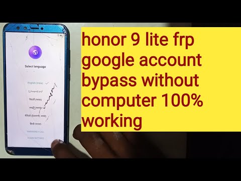 honor 9 lite frp bypass without pc 1000% working || honor frp bypass/unlock without computer