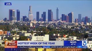 Scorching Southern California heat expected to last another week