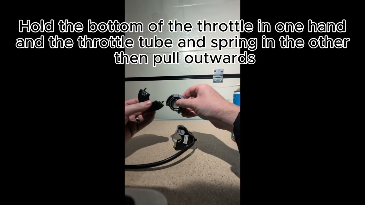 Berm Components Convert your throttle to allow lock on grips