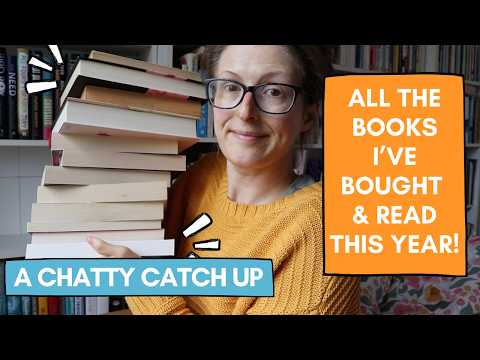 All The Books I've Bought & Read This Year 📚 | A Chatty Catch Up ☕️