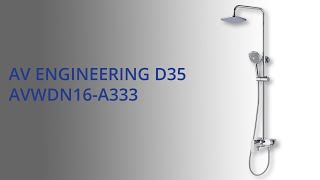 Shower system AV ENGINEERING AVWDN16-A333