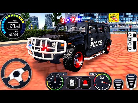 Police Officer Simulator 2023 - Police Job Cop's Cars Chase Crime City - Android GamePlay #4