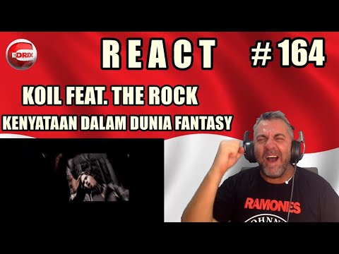 KOIL FEAT. THE ROCK - KENYATAAN DALAM DUNIA FANTASY - BRAZILIAN REACTION CEDRIX REAKSI