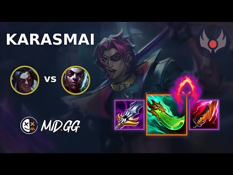 MID.GG: [ KarasMai ] Kayn JUNGLE vs Ekko | NA GRANDMASTER | LOL Season 2025