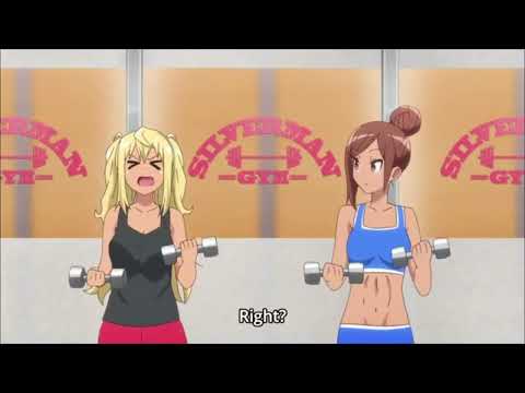 Muscular Anime Girl Ayaka Uehara - Dumbbell Nan Kilo Moteru?