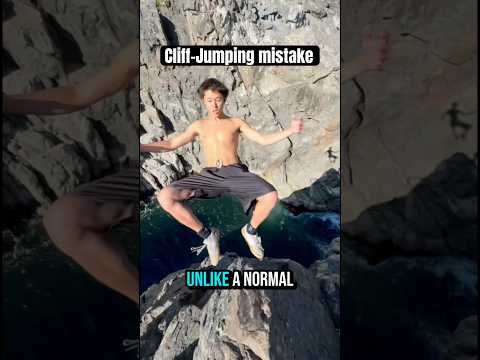 This one was close #cliffjumping