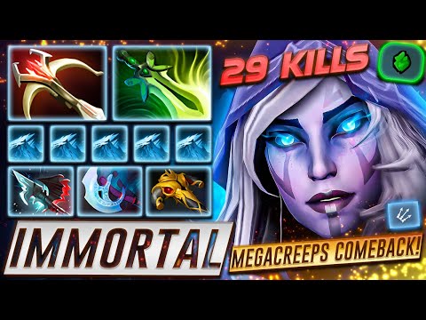Drow Ranger Megacreeps Comeback - Dota 2 Pro Gameplay [Watch & Learn]