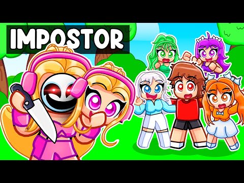 Roblox MM2 But There's A IMPOSTOR CRAZY FAN GIRL...