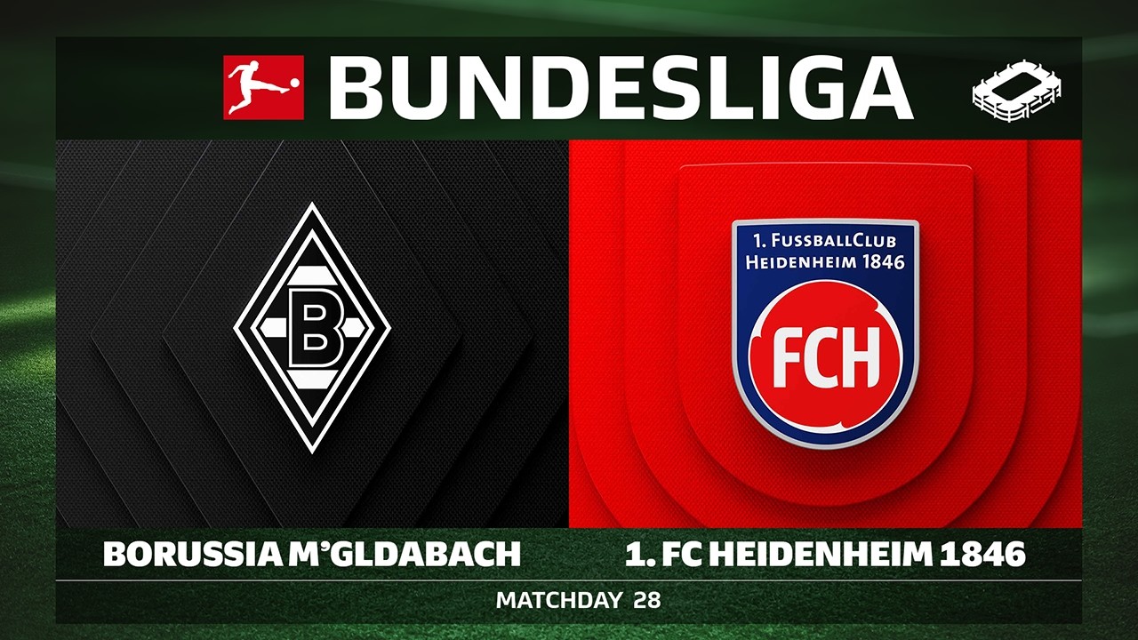 Borussia Mönchengladbach vs. 1. FC Heidenheim 1846 | Matchday 28 - Bundesliga 2025/26