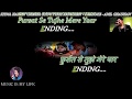 Kitna Haseen Chehra Karaoke With Scrolling Lyrics Eng हिंदी