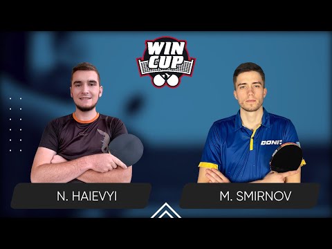 21:15 Nazarii Haievyi - Mykyta Smirnov West 6 WIN CUP 12.01.2024 | TABLE TENNIS WINCUP