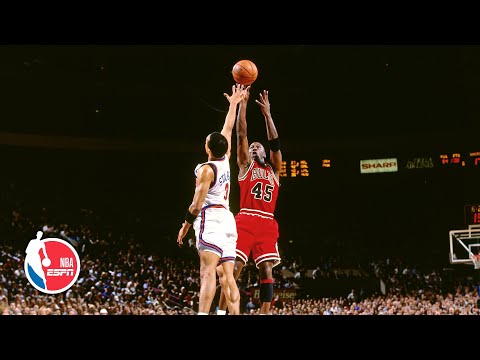 マディソン・スクエア・ガーデンでのマイケル・ジョーダンの不条理な「ダブル・ニッケル」ゲームを思い出す｜NBA on ESPN (Remembering Michael Jordan's absurd 'double nickel' game at Madison Square Garden | NBA on ESPN)