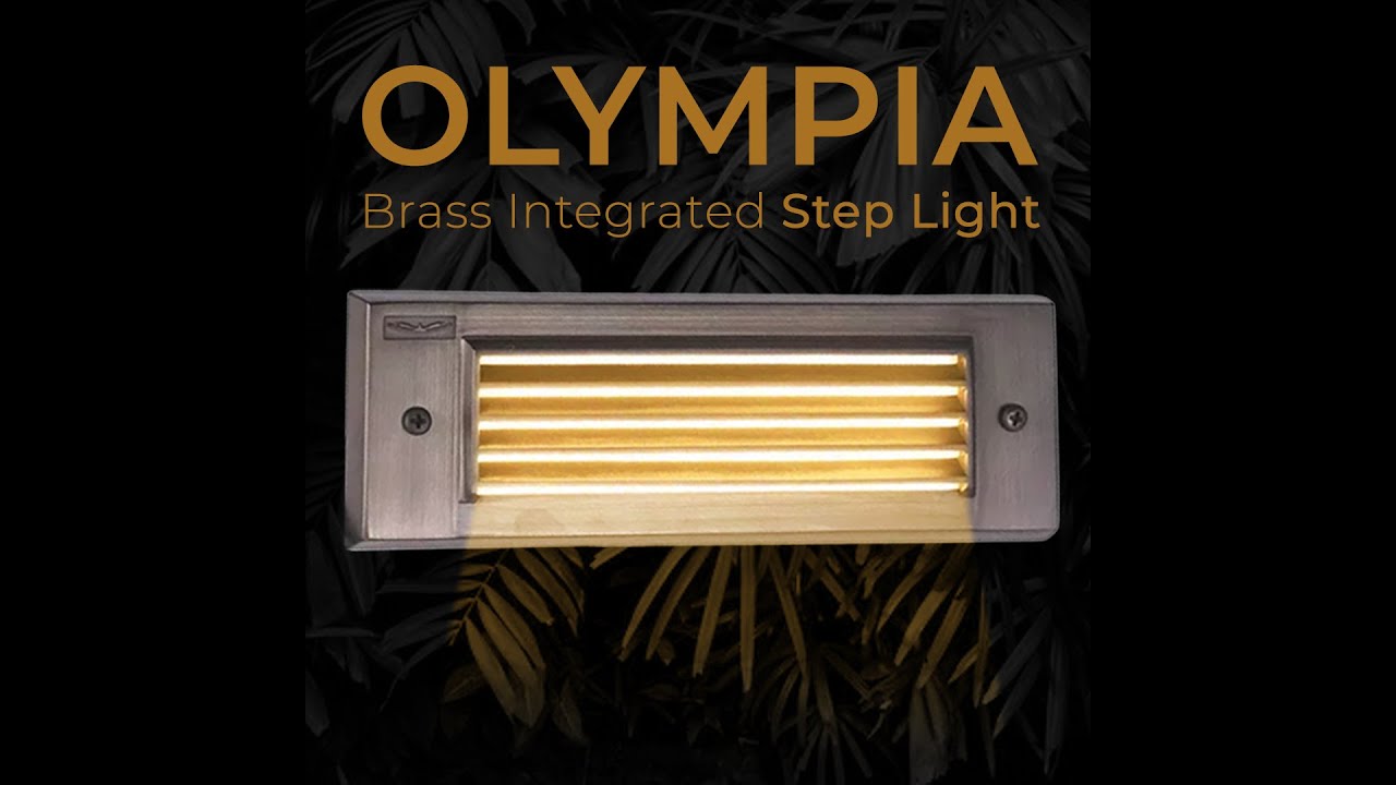 Olympia Brass CCT Step Light: Quality Breakdown & Customization | Accent Pro Lighting