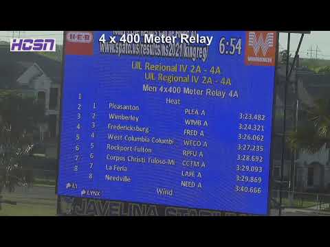 2021 UIL Region IV 2A Track Meet - Finals