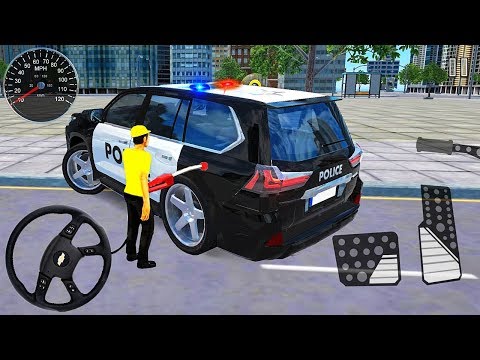 Police Lexus LX 570 Car Driving Simulator - Offroad Trails SUV 4x4 Driver - Android Gameplay