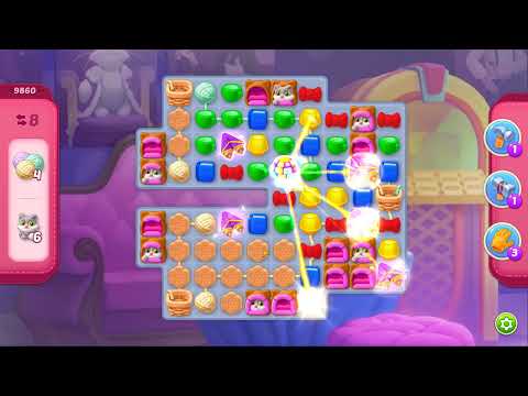 Homescapes Level 9860 No Boosters Gameplay