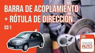 Youtube thumbnail of video "Cómo cambiar la barra de acoplamiento y la rótula de dirección C3 1 🚗"