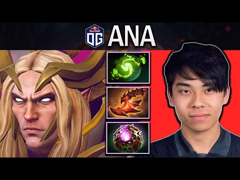 OG.ANA SMURF INVOKER WITH 24 KILLS & OCTARINE - DOTA 2 7.31 GAMEPLAY
