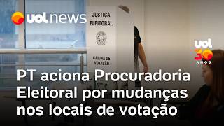 PT aciona Procuradoria Eleitoral por causa de mudanças nos locais de votação no 2º turno